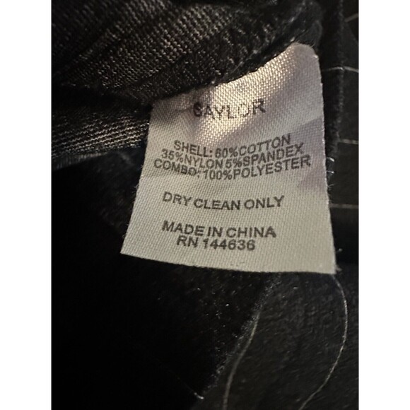 SAYLOR Charcoal‎ Bettie Asymmetrical Mini Dress SIZE SMALL - Picture 9 of 13